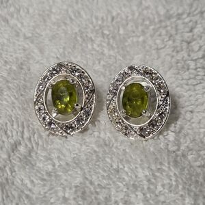 Vintage AVON Born Beautiful 2-in-1 Birthstone Earrings - August